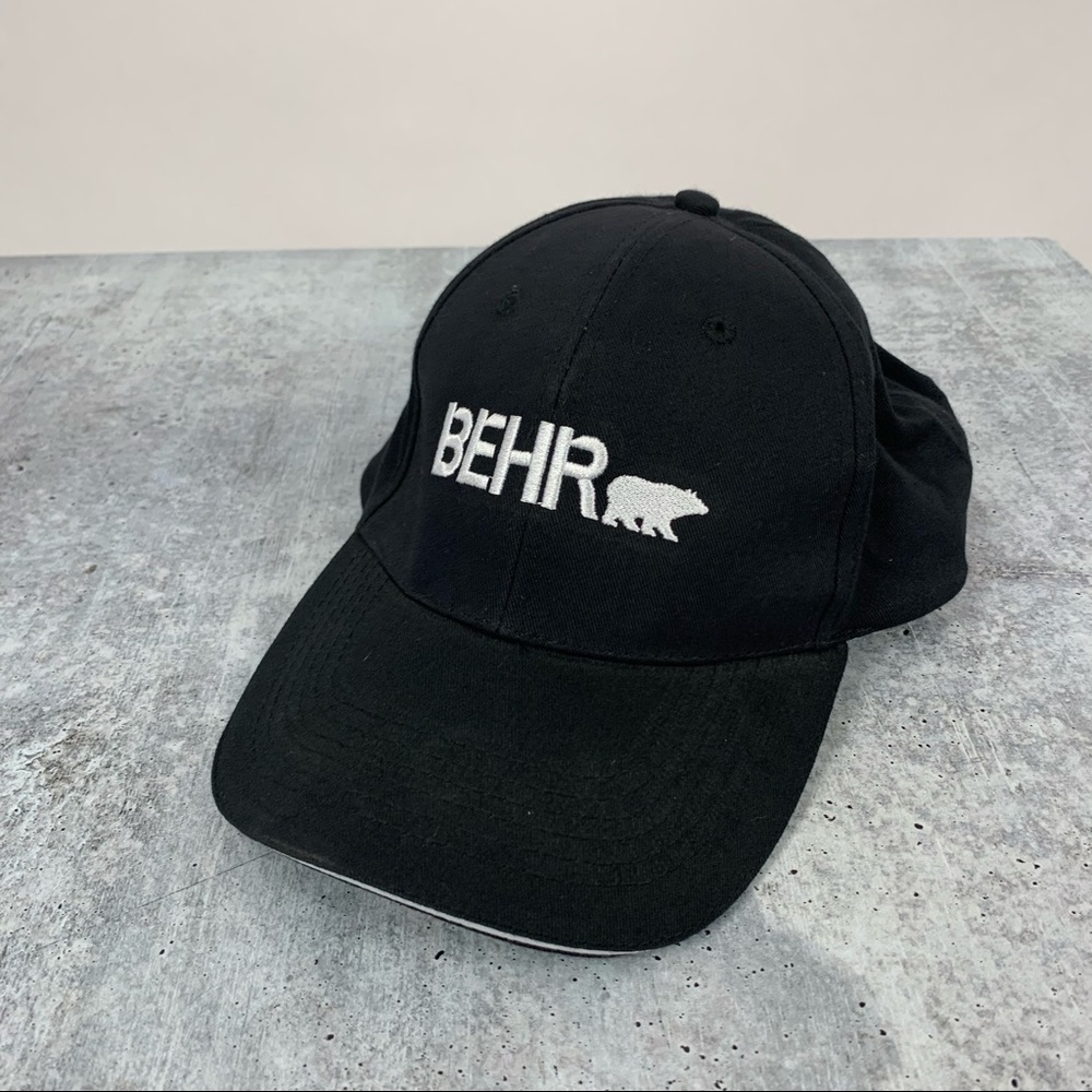BEHR Embroidered Black Paint Uniform Miller Home Depot Lowe’s Hat Cap